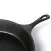 Pre-Seasoned Cast Iron 14-inch Round Skillet - Image 2