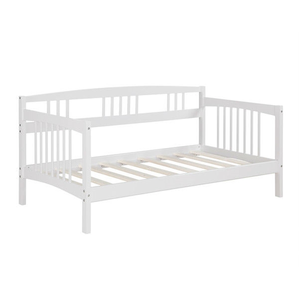 Twin size Daybed in White Wood Finish - Trundle Sold Separately - Image 2