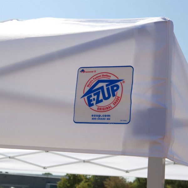White 10-Ft x 10-Ft Outdoor Canopy Tent Gazebo with Steel Frame and Carry Bag - Image 2