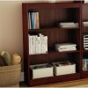 3-Shelf Bookcase in Royal Cherry Wood Finish - Image 2