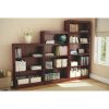 3-Shelf Bookcase in Royal Cherry Wood Finish - Image 3