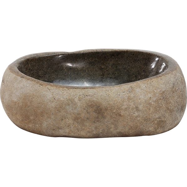 Granite Stone Sink with Polished Interior and 1.5 inch Drain Hole - Image 3