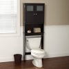 Espresso Bathroom Storage Unit Cabinet for Over the Toilet - Image 2