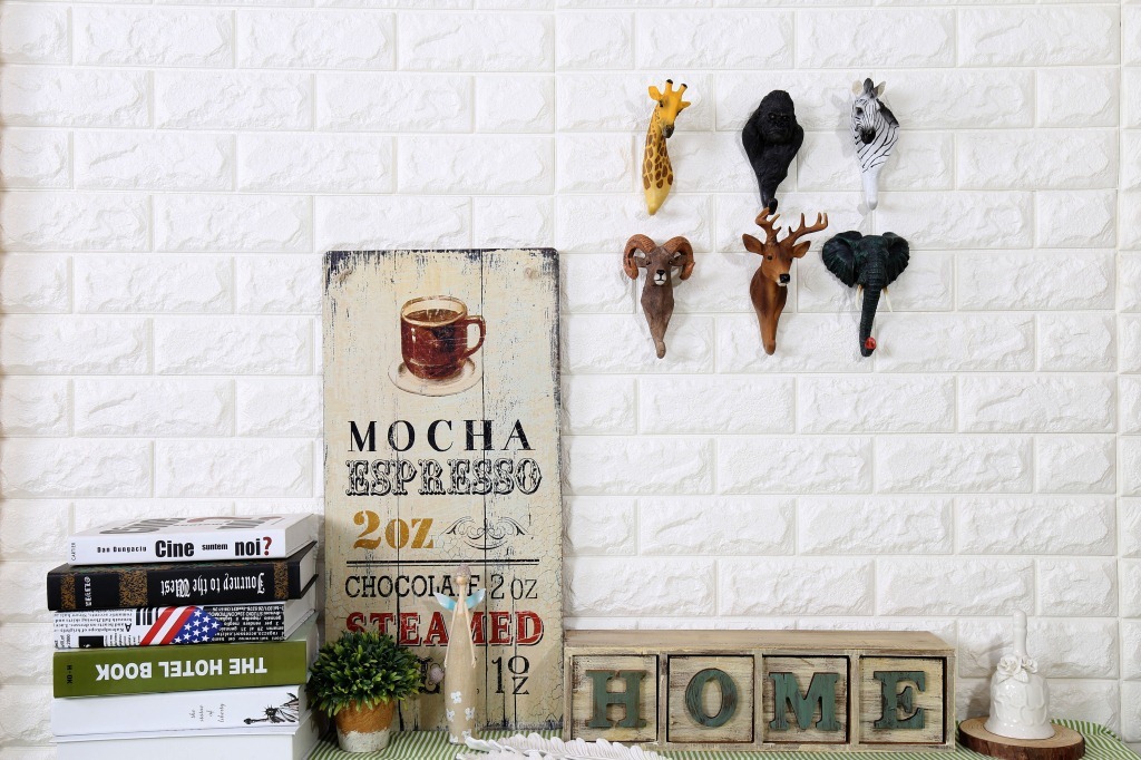 Three-dimensional Animal Wall Hanging Deer Head Creative Decoration Hook - Image 7