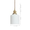 All Brass Small Chandelier Dining Room Bedroom - Image 3