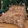 luxury duvet bedding set king size silk quilt super mario bedding arabian bedding set - Image 4