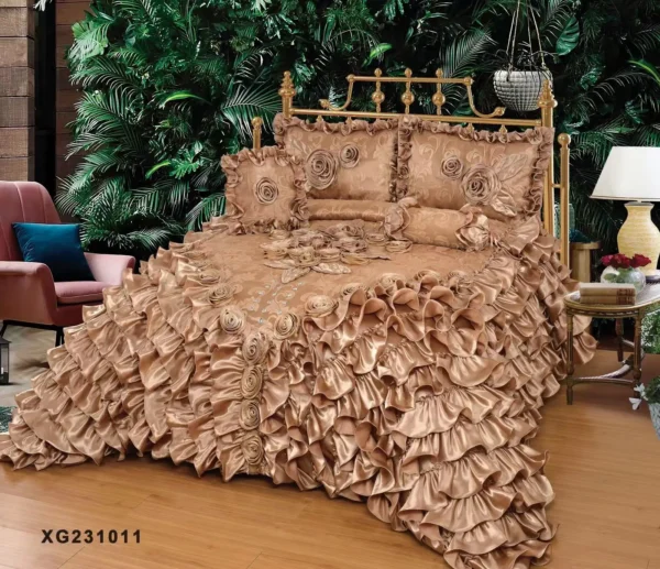 luxury duvet bedding set king size silk quilt super mario bedding arabian bedding set - Image 4
