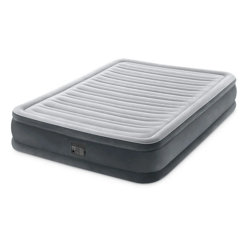 Intex 67768 Plush Elevated Air bed Series PVC Inflatable Air Mattress With Built-in Electric Pump - Image 5