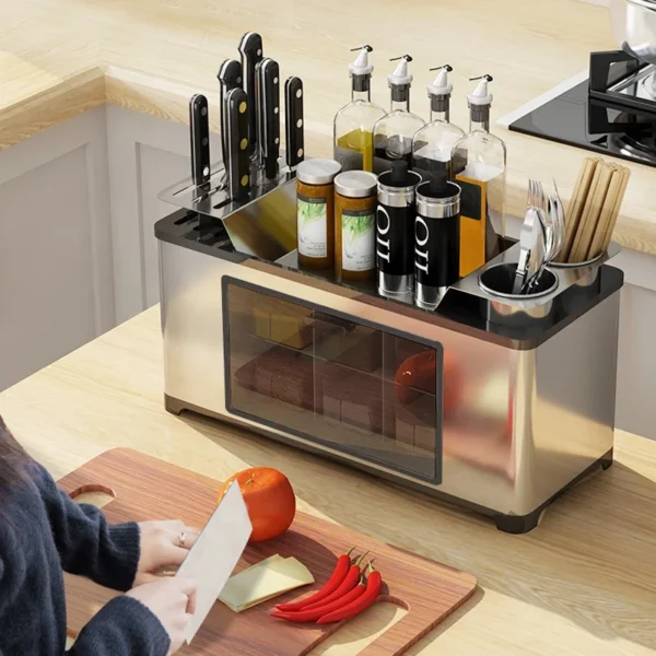 Kitchen Shelves Spice Shelf Combination Set Pink Seasoning Spice Jar Storage Rack - Image 3