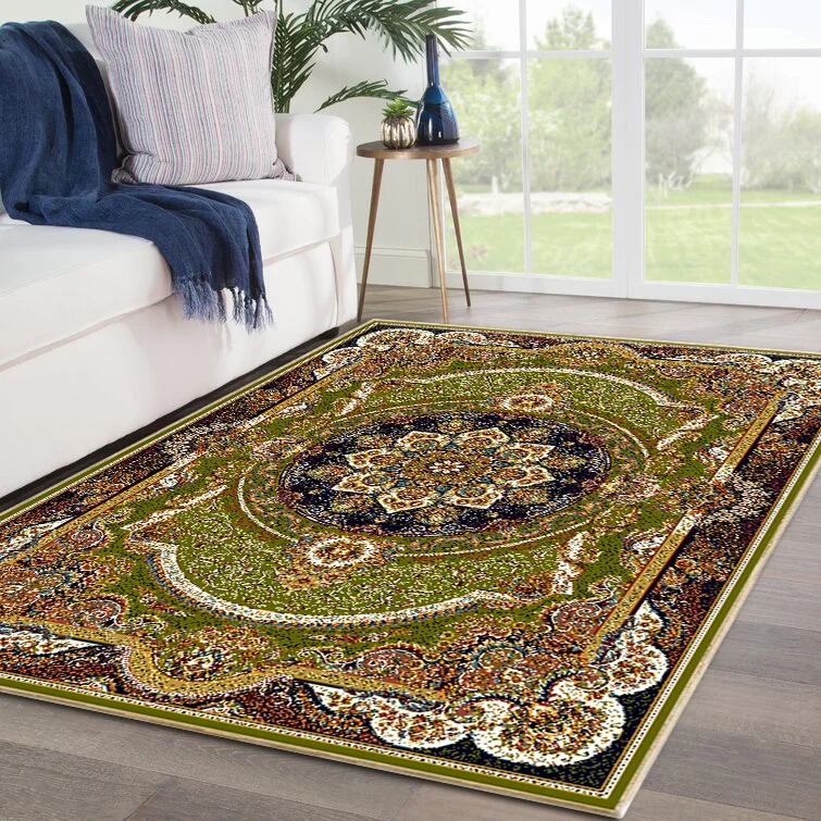 anti slip polyester velvet floor carpet moroccan rug london underground moquette kilim runner area rug - Image 3