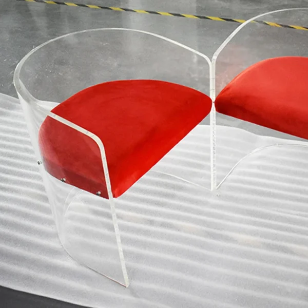 Classic Clear Acrylic Chair Home Decor transparent Acrylic Living Room Chair - Image 6