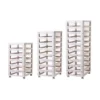 SHIMOYAMA Living Room Modern Steady Mobile Drawer File Filing Cabinet with 6/8/10 Drawers and Wheels - Image 5