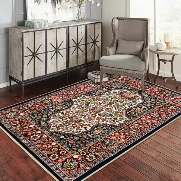 High quality custom printed polyester rugs tapis priere turkish carpet living room floor mat