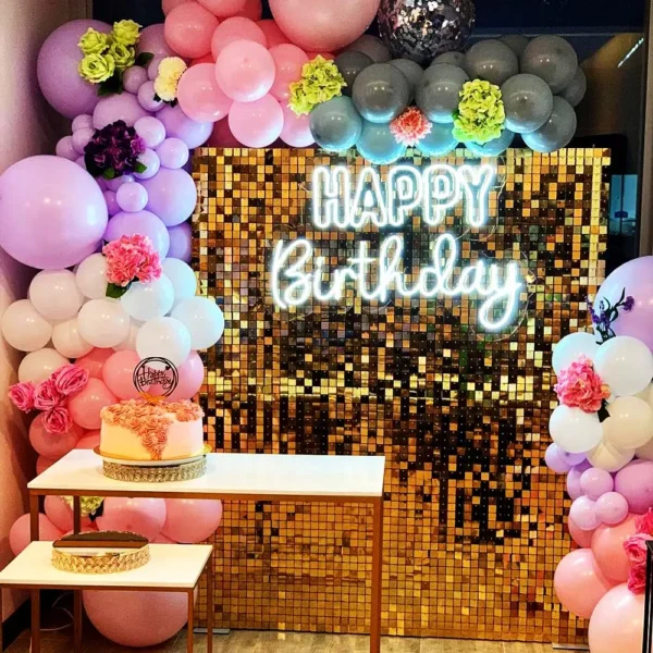 Winbo Led Illuminated Light Letter Oh Baby Sign Custom Led Happy Birthday Neon Sign For Home Happi Birthday Party Wedding Decor - Image 2