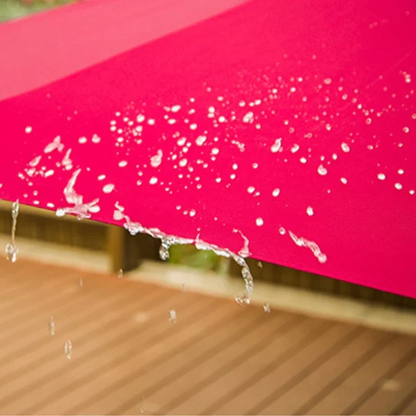 FEAMONT Hand Cranked Sunshade Parasol Supply UV Printed Patio Umbrella Waterproof Garden Cafe Fabric Umbrella - Image 5