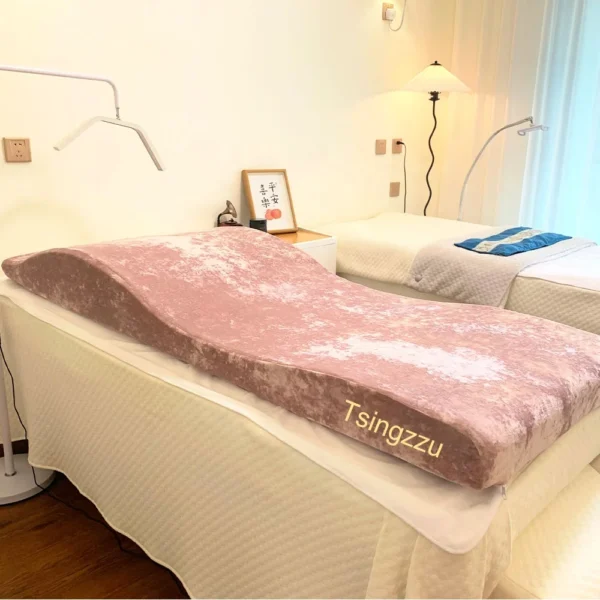 plastic cover for mattress Eyelash bed curved mattress beauty salon memory cotton bed waterproof 60cm 70cm - Image 5
