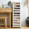 SHIMOYAMA Living Room Modern Steady Mobile Drawer File Filing Cabinet with 6/8/10 Drawers and Wheels - Image 2