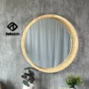 66 New Collection Rattan Mirror For Home Decoration Handicraft Round Rattan Framed Decor Living Room Wall Mounted Mirror