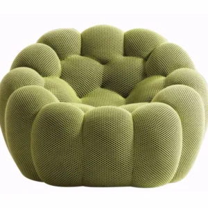 By Roche Boboies Upholstery Living Room Sofas Furniture Bubble Sofa Home Furniture High Quality Fabric 1 Piece Dining Table Set