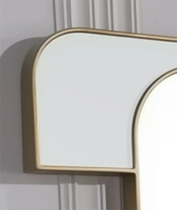 61CM  mirrored Design Metal home wall house Decor Art living room decoration Hanging