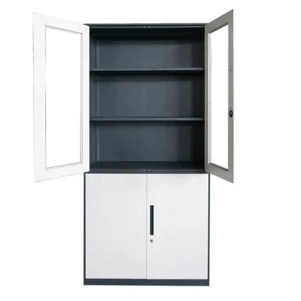 Factory direct wholesale customization office file cabinet filing cabinet office steel glass filing cabinet - Image 3