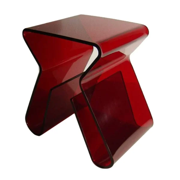 Modern Net Red Living Room Bedroom Fashion Acrylic Irregular Transparent Small Coffee Table Nordic Simple Personality Side Table - Image 6