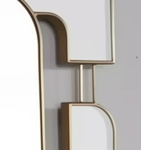 61CM design mirrored Design Metal home wall house Decor Art living room decoration Hanging