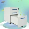 Office furniture 3 drawer steel storage cabinet metal mobile pedestal under desk container on rolls bucks caisson bureaux - Image 3