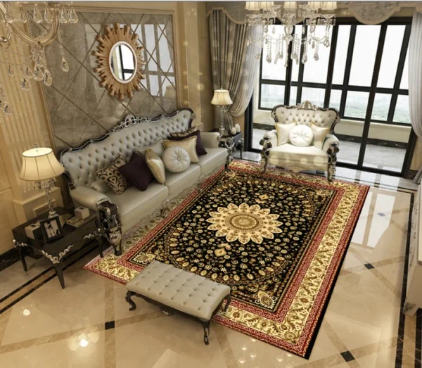 Modern Living Room Machine Washable Rug Printed Large Area Rugs Carpets Living Room Home Decor Cheap Rug - Image 2