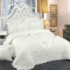 2023 new hot selling home textile bedding products super soft Wedding 4 piece set for  home - style lace