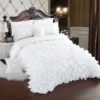 2023 new hot selling home textile bedding products super soft Wedding 4 piece set for  home - style lace - Image 2