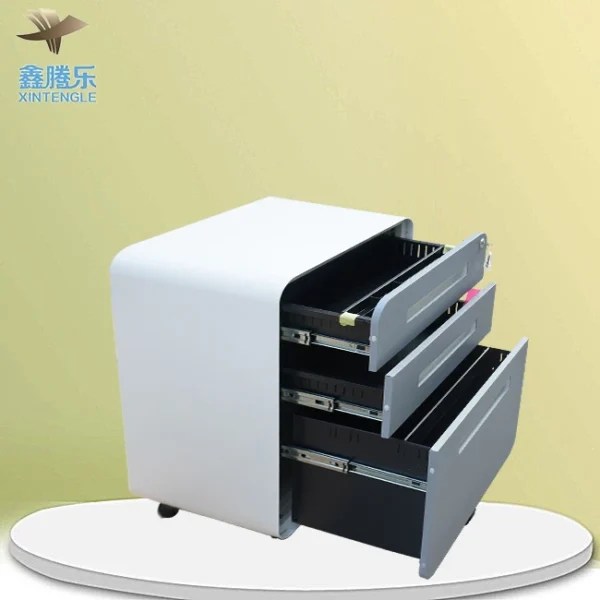 2024 Office steel movable storage cabinet 3 drawer cabinet metal file cabinet from Luoyang - Image 4