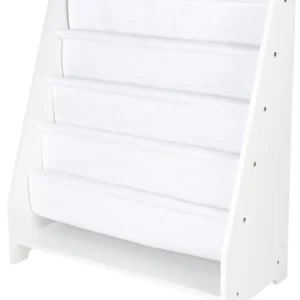 Beautiful Kinds of Wooden Children Canvas Bookcase School Library Book Display