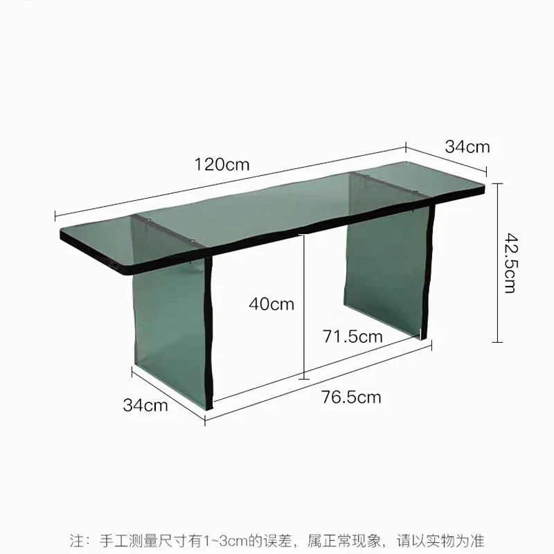 Creative Acrylic Bench Home Bedroom Bed End Stool Long Shoe Changing Chair - Image 5