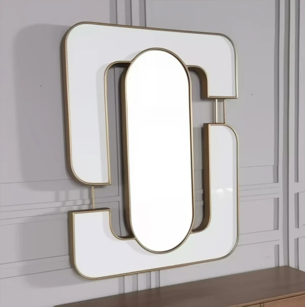 61CM design mirrored Design Metal home wall house Decor Art living room decoration Hanging - Image 6