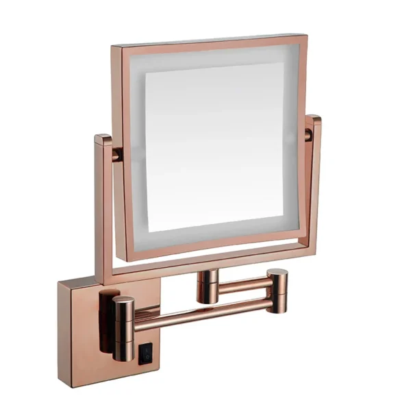 Wall Magnifying Mirror Shaving Bathroom Mirror Double Sided Folding Mirror - Image 6