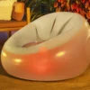 Bestway 75086 Inflatable LED Chair Furniture Living Room Luxury outdoor Sofa - Image 3