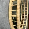 66 New Collection Rattan Mirror For Home Decoration Handicraft Round Rattan Framed Decor Living Room Wall Mounted Mirror - Image 3