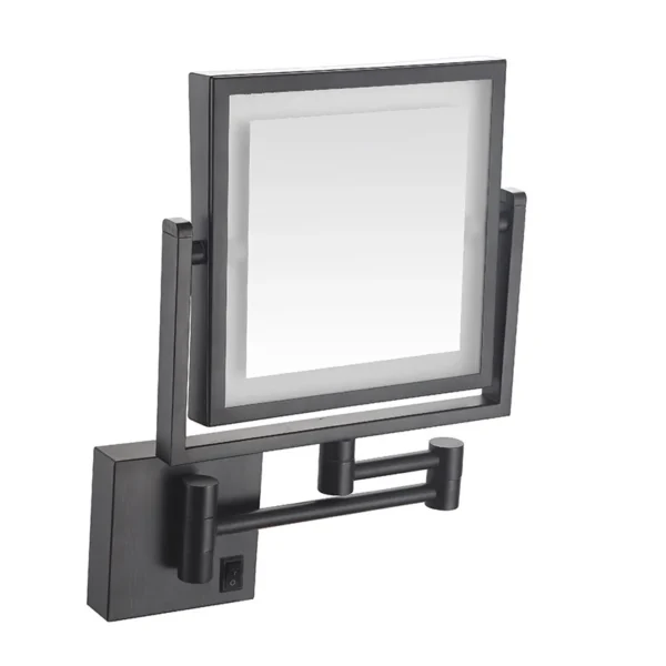 Wall Magnifying Mirror Shaving Bathroom Mirror Double Sided Folding Mirror - Image 3