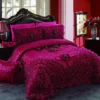 2023 new hot selling home textile bedding products super soft Wedding 4 piece set for  home - style lace - Image 3