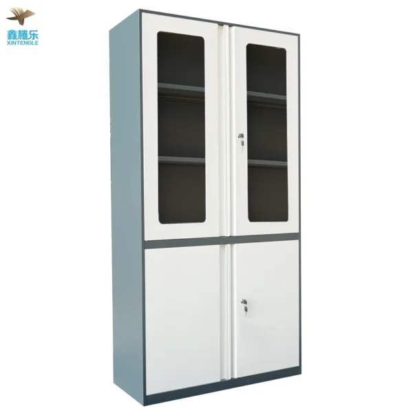 Factory direct wholesale customization office file cabinet filing cabinet office steel glass filing cabinet - Image 2