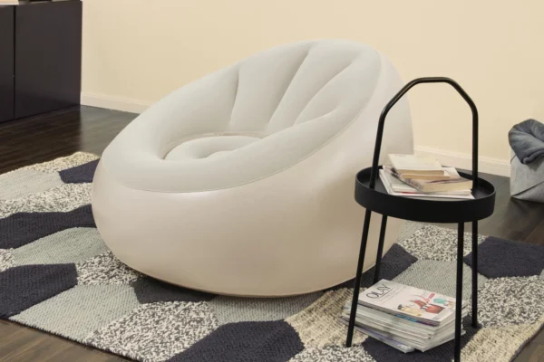 Bestway 75086 Inflatable LED Chair Furniture Living Room Luxury outdoor Sofa - Image 2