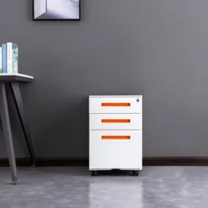 Cheap price office furniture mobile pedestal filing cabinet 3 drawer storage cabinet Muebles De Archivos Movibles