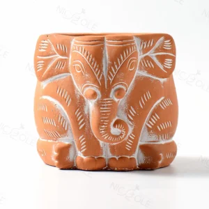 Nicole Home Decoration Resin Concrete Cement Planter Flower Pot Pen Holder Silicone Molds