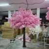 Indoor outdoor Customized Size Small Big Artificial Red White Pink Cherry Blossom Tree For Wedding Decoration - Image 5