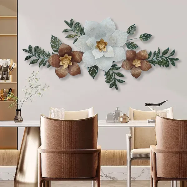 Generous simple modern wall mounted wall decor iron art decoration home wall hanging large metal decor for living room - Image 6