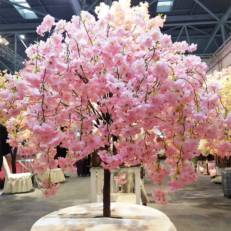 table centerpiece indoor sakura tree plant large artificial cherry blossom tree - Image 6