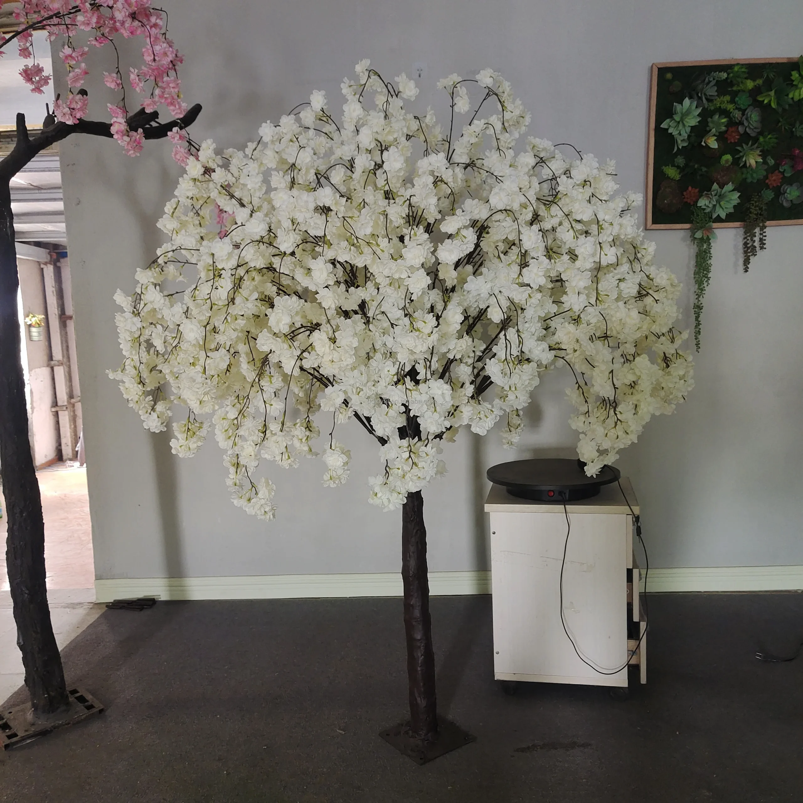 table centerpiece indoor sakura tree plant large artificial cherry blossom tree - Image 5
