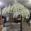 OEM outdoor custom indoor sakura Wholesale flower artificial Japanese pink wedding table cherry blossom white flowers tree - Image 5