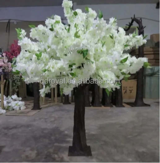 Indoor outdoor Customized Size Small Big Artificial Red White Pink Cherry Blossom Tree For Wedding Decoration - Image 4